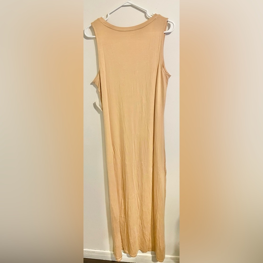 Sz M Amazon Essential Women's Tank Maxi Dress
Light camel - Picture 3 of 6